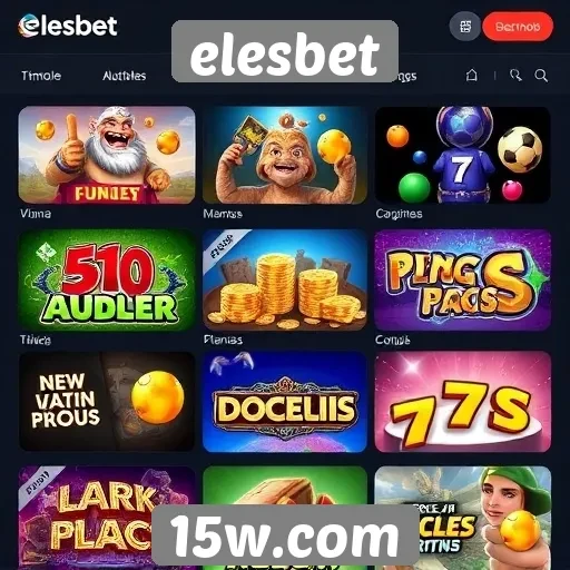 Elesbet oferece ampla variedade de jogos online